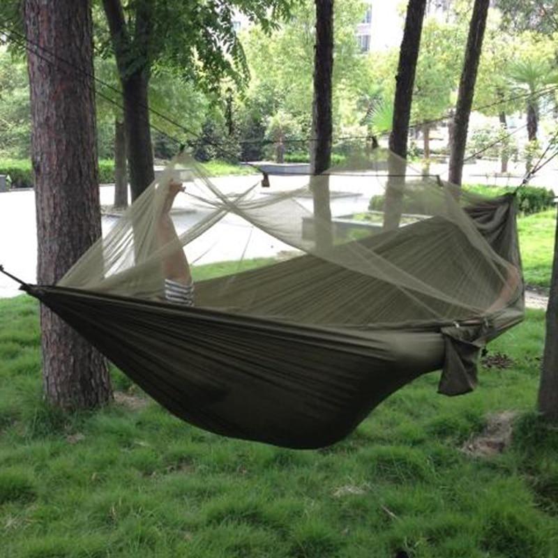 1-2 Person Outdoor Hammock With Mosquito Net