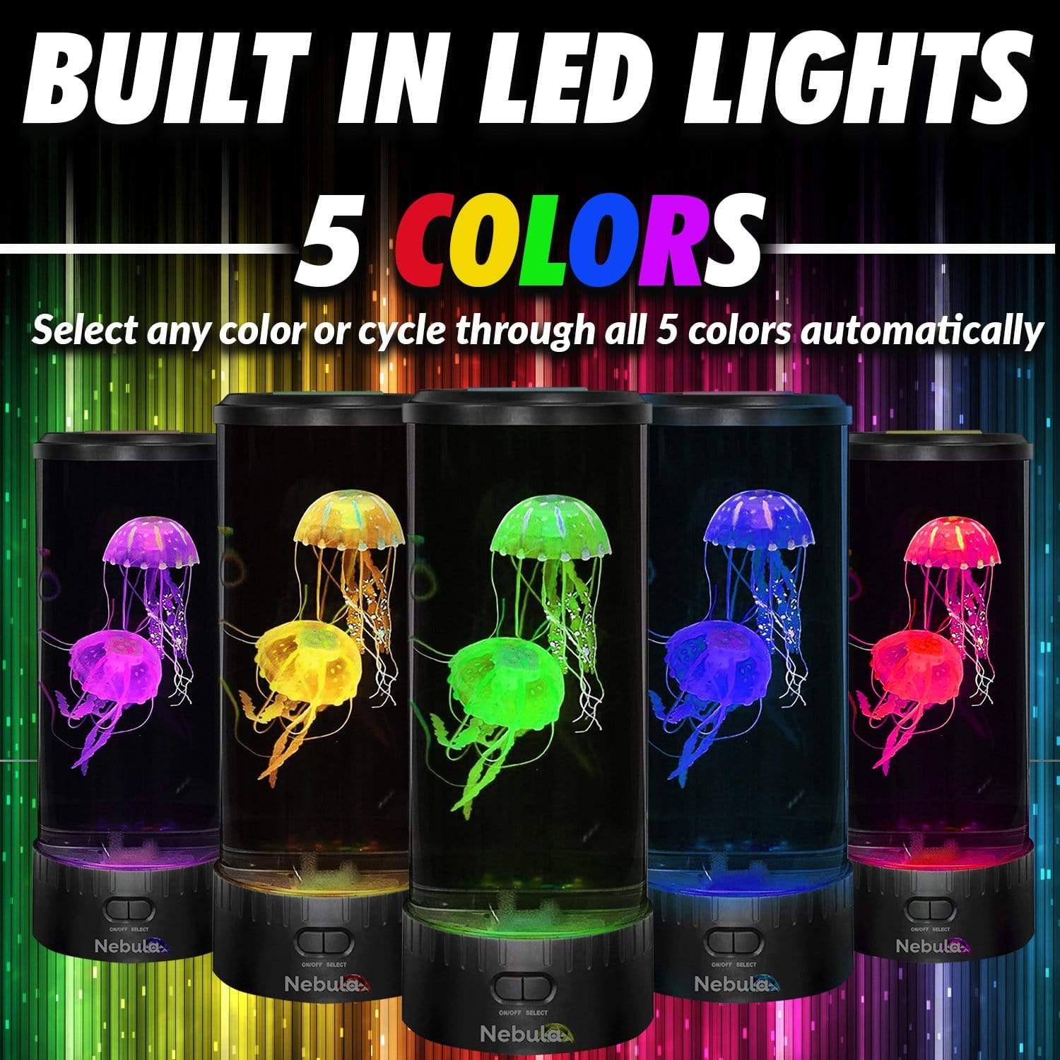 THE JELLYFISH AQUARIUM LED LAMP