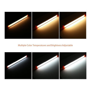 Handheld Portable LED Light For Cameras With Carrying Bag Remote Control USB