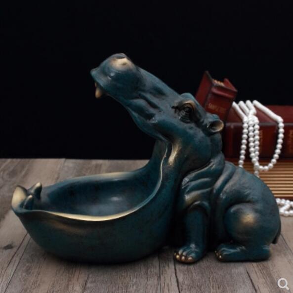 HIPPOPOTAMUS SCULPTURE STATUE