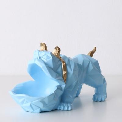 ECCENTRIC BULLDOG KEY STORAGE DECORATION