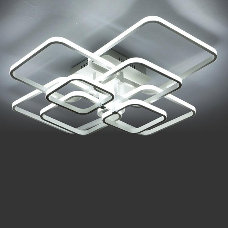 Touch Remote Dimming Modern LED Ceiling Lamp