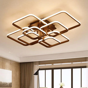 Touch Remote Dimming Modern LED Ceiling Lamp